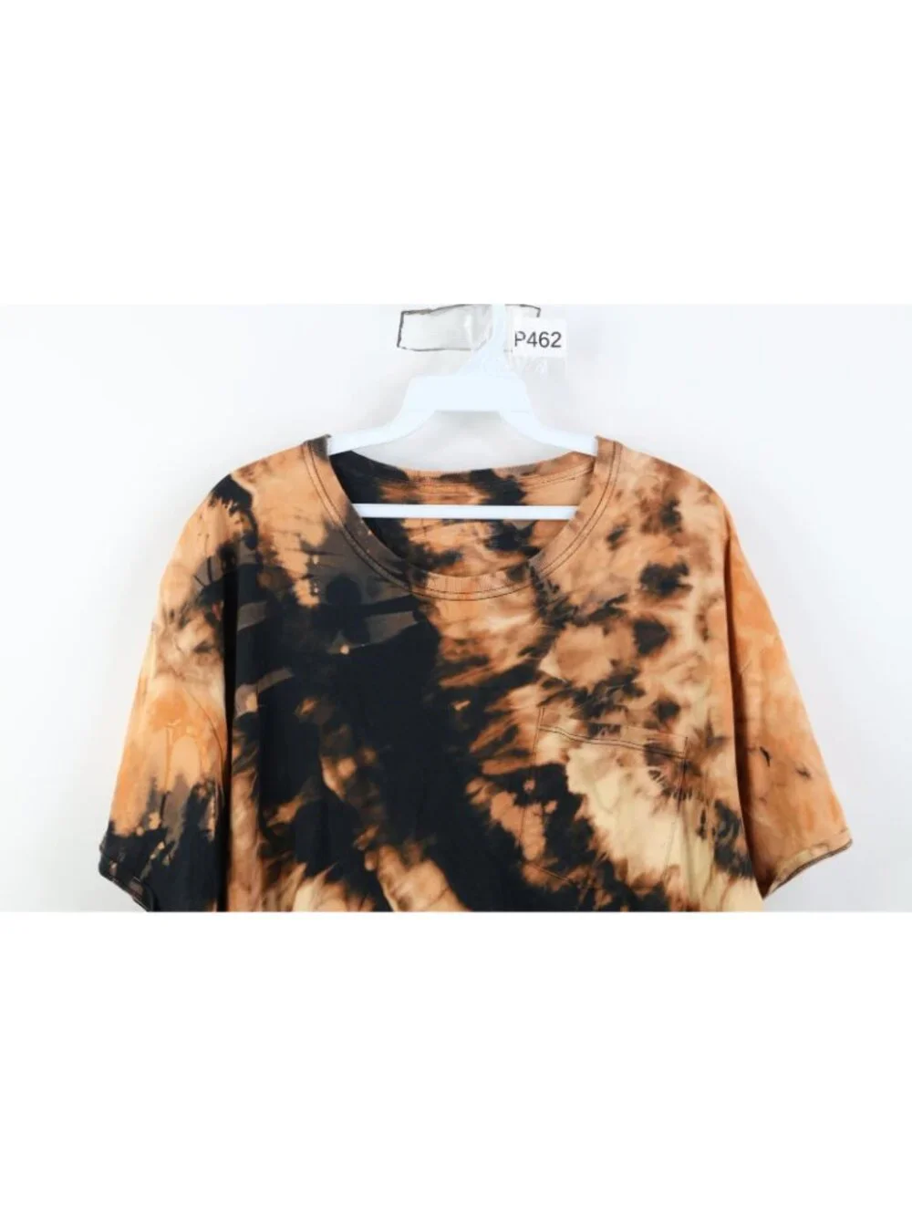 Vintage Y2K Streetwear Mens 2XL XXL Acid Wash Short Sleeve T-Shirt Pocket Trippy - Picture 2 of 13